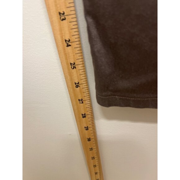 Lafayette 148 Metallic Brown Straight-Leg Thompson Pants Womens Size 14 - Picture 9 of 10